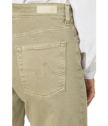 AG Women's Saige High Rise Straight Wide Leg in Sulfur Dried Parsley3