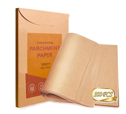 Save 25% on 100pcs Unbleached Parchment Paper Sheets with Code BBMIIPV5
