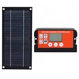 Solar Panel Kit with Monocrystalline Panel & 100A Charge Controller Camper Solar Panel kit