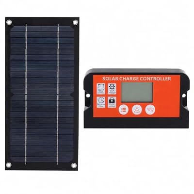 Solar Panel Kit with Monocrystalline Panel & 100A Charge Controller Camper Solar Panel kit