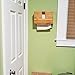 PENGKE Bamboo Paper Towel Dispenser,Wall Mount and Countertop Multifold Paper Towel Holder,C-Fold, Zfold,Tri fold Hand Towel Holder for Bathroom and Kitchen
