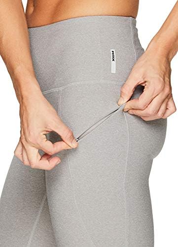 RBX Active Women's Fashion Capri Legging with Mesh Inserts