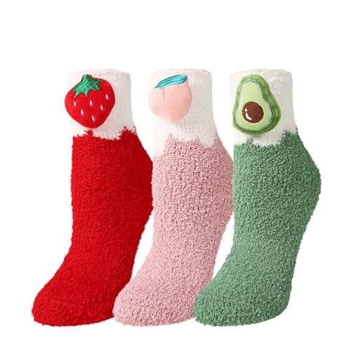 Image of Benefeet Sox Womens Fuzzy Socks Girls Cute Slipper Sock Funny Fluffy Winter Warm Soft Cozy Plush Indoor Sleep Sock