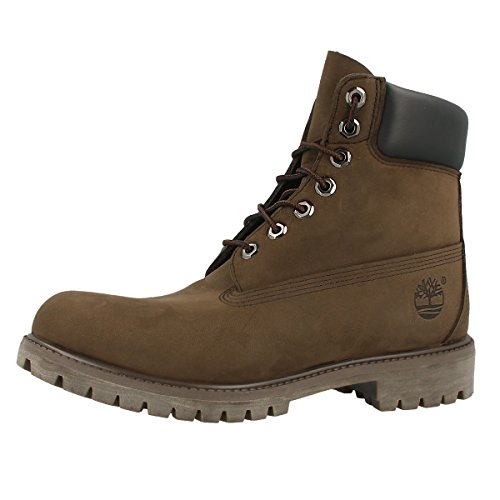Timberland 6 Inch Premium Waterproof, Botas para Hombre, Marrón (Dark Chocolate Nubuck),...