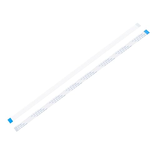 Vista 122 de uxcell Cable plano flexible FFC, 5 clavijas de 0.020 in de paso de 1.181 in FPC FFC cable de cinta flexible para TV LCD, audio de coche, reproductor