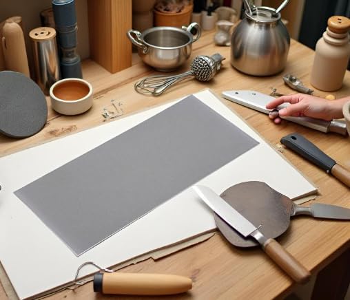 Miniatura 3 de Piedra de afilar de 6.69 x 2.95 pulgadas, afilador de cuchillos profesional de grano 80-3000 para entusiastas del aire libre, cocineros caseros,