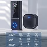 Doorbell Camera Wireless with Chime,5G WiFi Video Doorbell with Voice Message, 2 Way Audio, Night Vision, PIR Motion Detection, Cloud Storage - Image 4