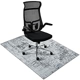 Office Chair Mat, 36'x48' Desk Chair Mat for Floors Protection, Noise-Reduced Chair Mats for Hardwood Floors, Easy-to-Clean Offices Rug, Chair Mats with Non-Slip Backing, Floor Mat for Office Chair