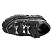 New Rock 106 S29 Men's Goth Punk Black Metallic Platform Ankle Boots