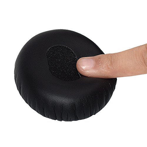 Memory Foam Earpads Ear Cushions Kit para Bose Quietcomfort 3 QC3 Auriculares On-Ear (Negro) miniatura 3