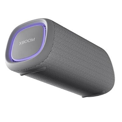 LG XG5QGR XBOOM Portable Bluetooth Speaker w/XBOOM Lighting (2023)