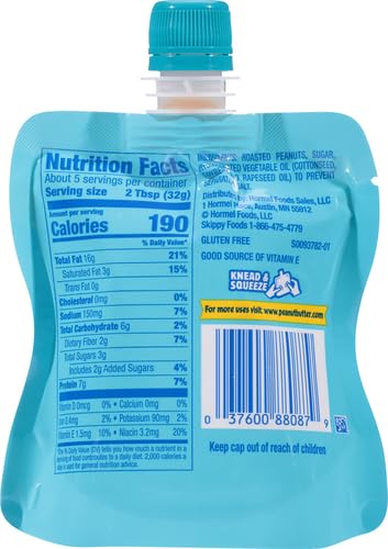 Skippy Squeeze Crema de Maní Cremosa 6 oz miniatura 2