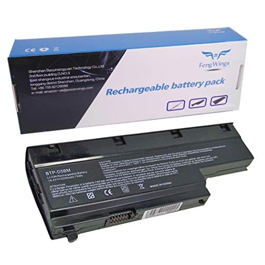 FengWings® 5200mAh Laptop akku BTP-D5BM BTP-D4BM BTP d4bm for Medion Akoya E7214 E7216 E7211 E7212 P7611 P7612 P7614 P7615 P7618 P7810