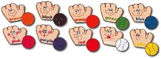 Little League Matching Felt Figures for Flannel Board Colors English Words