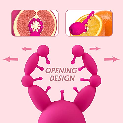 Clitoral Stimulating Vibrator Nipple Toy With 10 Modes, Mini Clit Vibrator Rose Toy For Women Foreplay Tease And Clitoris Orgasm, Adult Sex Toys Nipples Stimulator For Vagina Glans Sexual Pleasure #TOP1