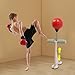 Double Suction Cup Boxing Training Ball, Boxing Bag with Stand, Boxing Bag, 6 Adjustable Gears, Boxing Equipment, Speed Boxing Ball for Home, Office