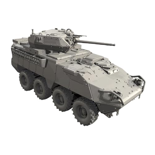 Modelo a escala 1:72 de vehículo blindado para diorama miniatura 7