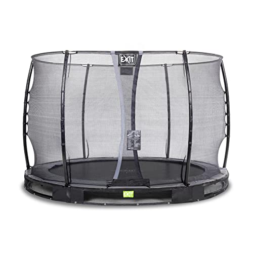 EXIT Toys Elegant Rundes Bodentrampolin - ø305cm - Mit Economy...