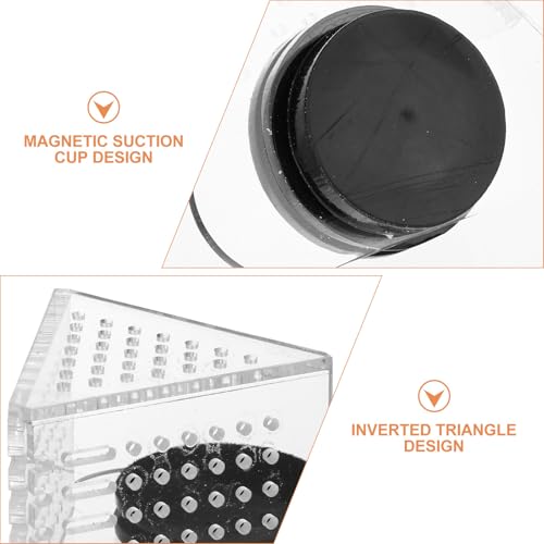 Contenedor de comida para peces ideal para mantener el agua cristalina 8