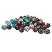 Assorted Mini Dice No 2 with Numbers D20 10mm (3/8in) Pack of 50 Chessex