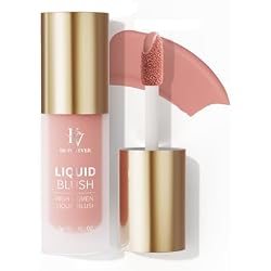 FV Liquid Blush, Long Lasting Buildable Cream Cheek Tint with High-Pigment Color, Weightless Blendable Formula for Natural Dewy Finish (Honey)