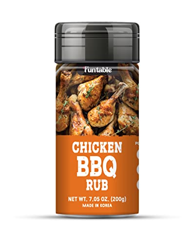 Funtable Chicken Bbq Mild Rubs - Multi Purpose Rubs For Seasoning For Meats And Grill (7.05 Oz) #TOP6