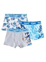 NEXT Sonic Boxershorts, 3er-Pack Blau 13 Jahre