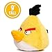 Mighty Mojo Angry Birds - Chuck - Yellow Bird - 9 Inch Collectible Plush Doll - Officially Licensed - Super Soft, Cuddly Doll for Kids and Adults - Original Series