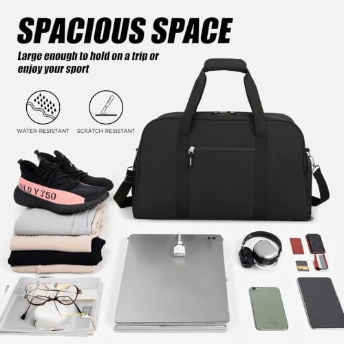 Image of Searock 45L Gym Bag for Men & Women with Shoe Compartment