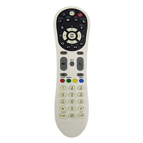 Image of DTH Remote Control Compatible for Sansui in-Built DTH 3D Set Top Box | DTH Remote No. HF-0265 - Please Match The Image with Your Old Remote (Remote Type 5)