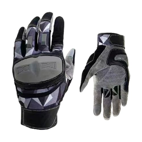 Gants de moto pour homme antidérapants et tactiles pour la course
