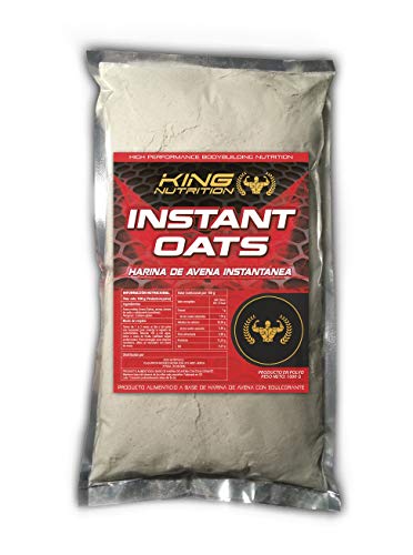 King Nutrition Instant Oats Suplemento Harina de avena 1kg Chocolate