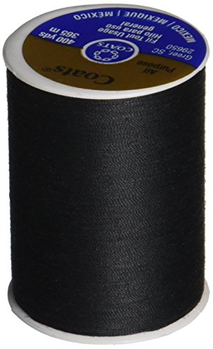 Hilo multiusos Coats & Clark negro 400 yd 3 unidades miniatura 1