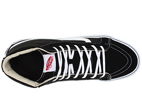 Vans Vans Unisex Sk8-Hi Slim Black/True White VN000QG36BT Mens 6, Womens 7.5