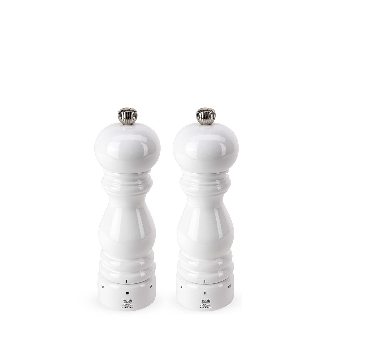 PEUGEOT Paris Set Macina Pepe E Sale U Select 18 Cm Bianco, Meccanico Regolabile