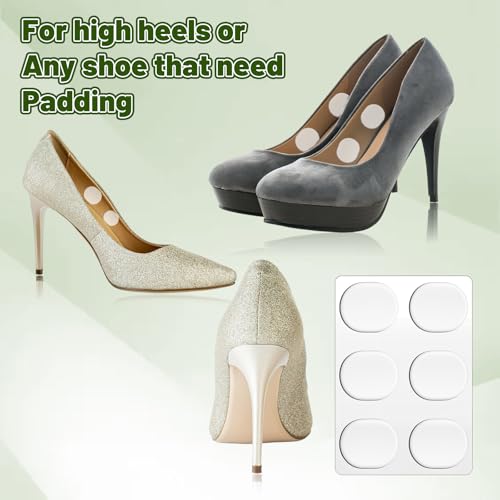 34 Stück High Heel-Kissen Anti-Rutsch Slingbacks Fußstütze aus Silikon Schuhriemengriff Sandalen Gel-Schutzstreifen Aufkleber-Einsätze Pad für Sport-Sneaker Damen Herren