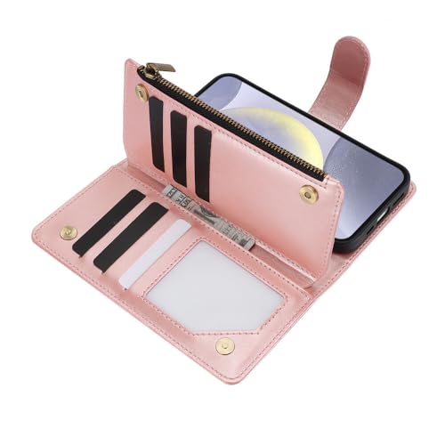 Étui Samsung S10 Plus violet clair portefeuille cuir housse protection rabat - 5