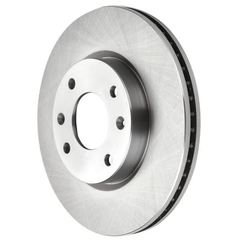Image of Detroit Axle - FRONT Brake Rotors for 2003-2005 Hyundai Sonata 2003-2006 Kia Magentis Optima, Disc Brake Rotors Set 2004 Replacement: 11.02 inch inch Rotors