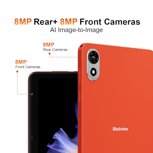 Blackview ZENO 1 Mini Tablet 8 Inch 4G Cellular Tablet Android 15, 18GB+256GB/2TB TF Gaming Tablets with Sim Card Slot,4G LTE & 5G WiFi,90Hz HD+ Display, Gemini AI,Widevine L1, GPS, with Stand, Black - Image 6