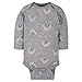 Gerber Baby Girls 6-Pack Long-Sleeve Onesies Bodysuits and Toddler T-Shirt Set, Bear Pink, 0-3 Months US