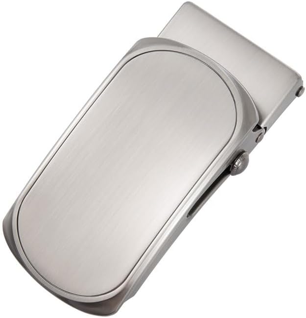 Automatic Buckle of Metal Belt Men's Casual Decorative