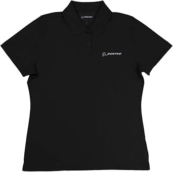Boeing Signature Logo Tech Mesh Womens Polo
