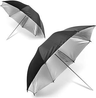 المظلة السوداء (UMB-B40): توفر إضاءة متحكمة وخالية من الظلال، بحجم 100 سم.