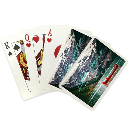 Baraja de 52 Cartas Poker Banff National Park Canada miniatura 2