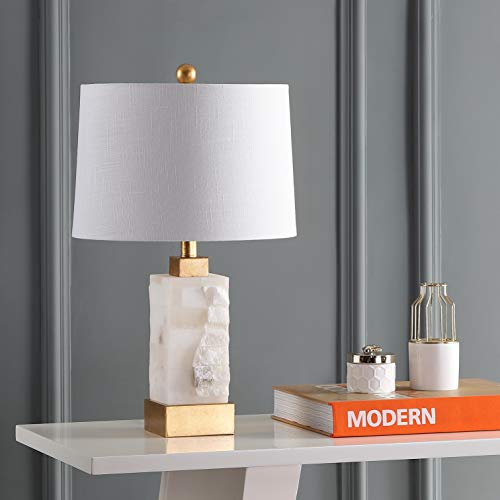Jonathan Y JYL6202A Eloise 23 Inch Alabaster/Metal Led Table Lamp Contemporary Transitional Bedside Desk Nightstand Lamp thumb #2