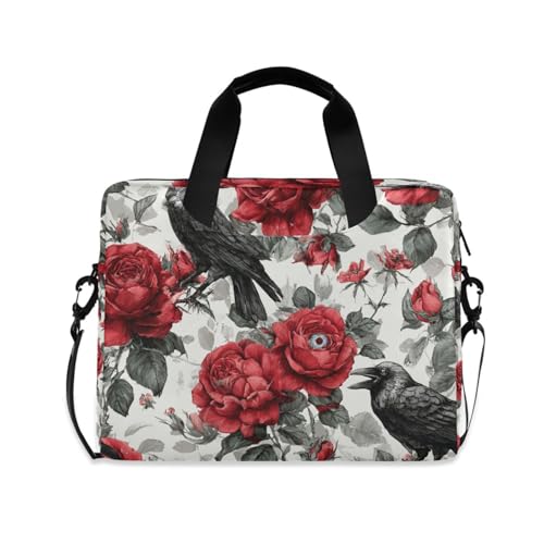 Funda para portátil ALAZA Crow Eye Rose hasta 15.6 pulgadas miniatura 1
