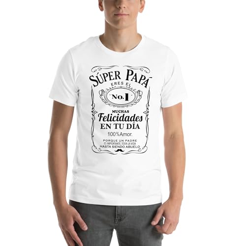 Catálogo de camisetas dia del padre los 5 más buscados. 42 Playera Día del Padre 'Super Papá no.1' Regalo para Papá. Camiseta Del Día del Padre. Playera Para Papá. Camiseta Blanca. Cuello Redondo. Manga Corta. (M)
