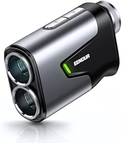 EENOUR U1000ADL ゴルフレーザー距離計 赤OLED/黒LCD切替可能 3点間距離 最速0.15S測定 1093yd対応 高透過レンズ マグネット内蔵 6倍望遠 霧モード 高低差測定ON/OFF スロープモー