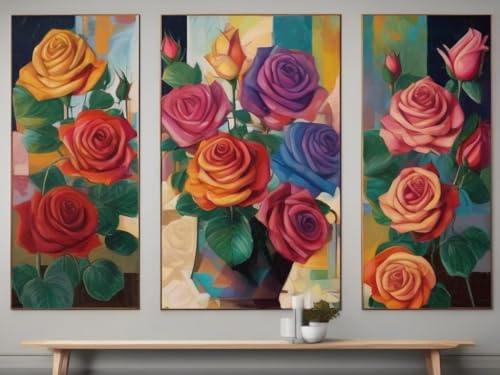 Affiche Picasso pour habiller un grand mur vide triptyque 3x A4