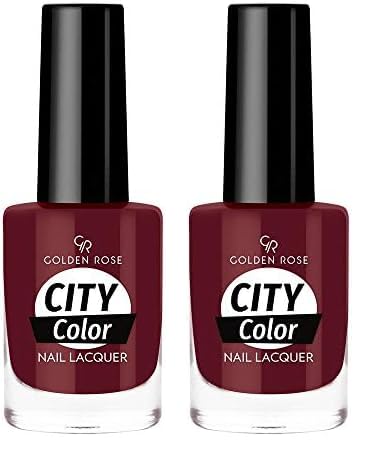 Golden Rose City Color Nail Lacquer Oje (No: 48) 2li paket